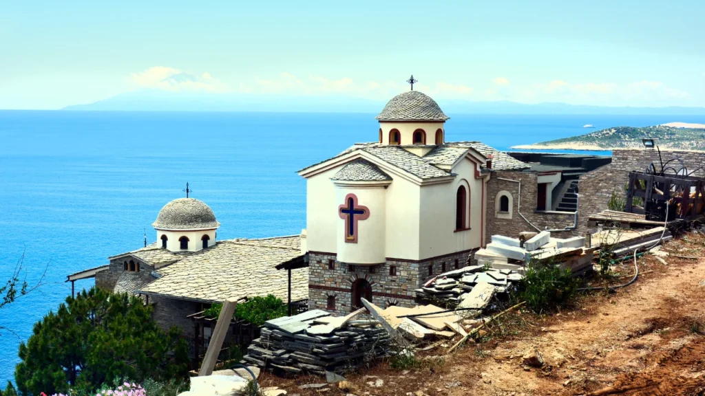 Greece-Thassos-Monastery