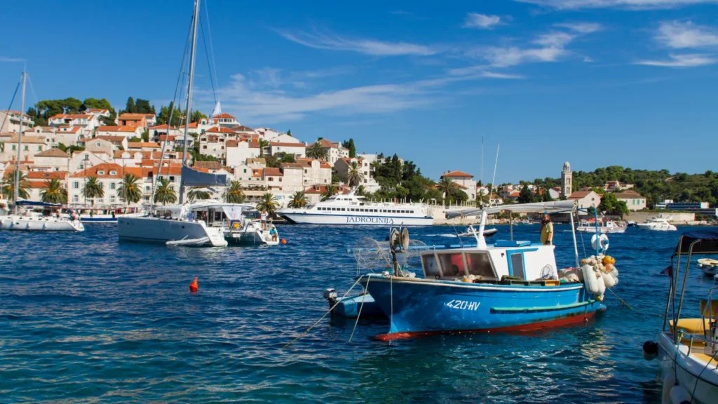 Korcula island in Croatia