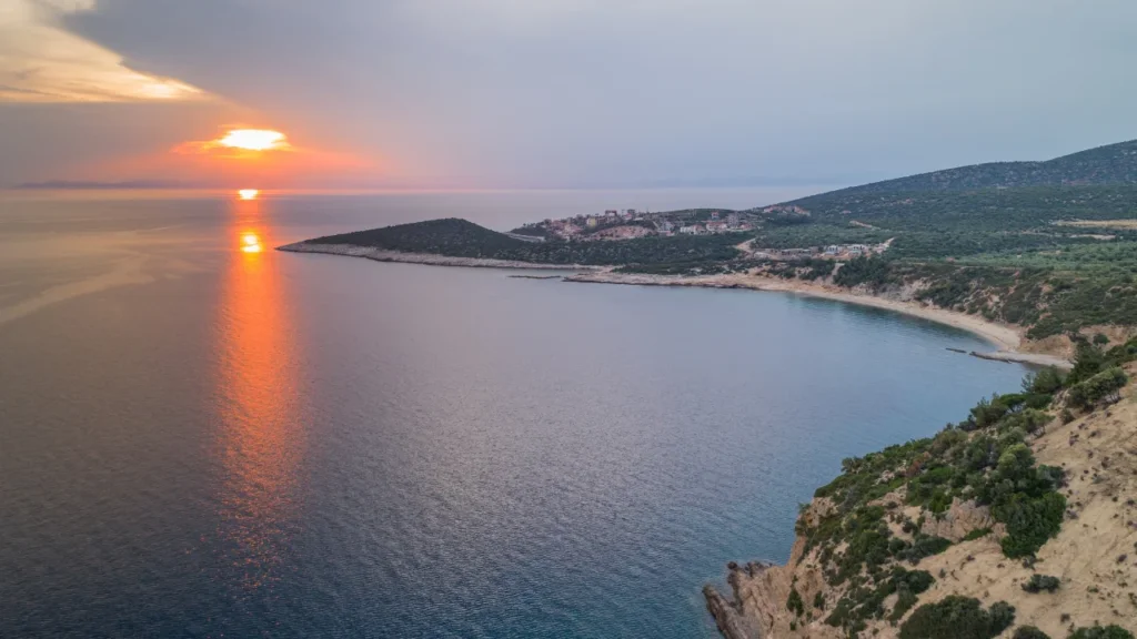 Sunset-in-Thassos-Island-Greece