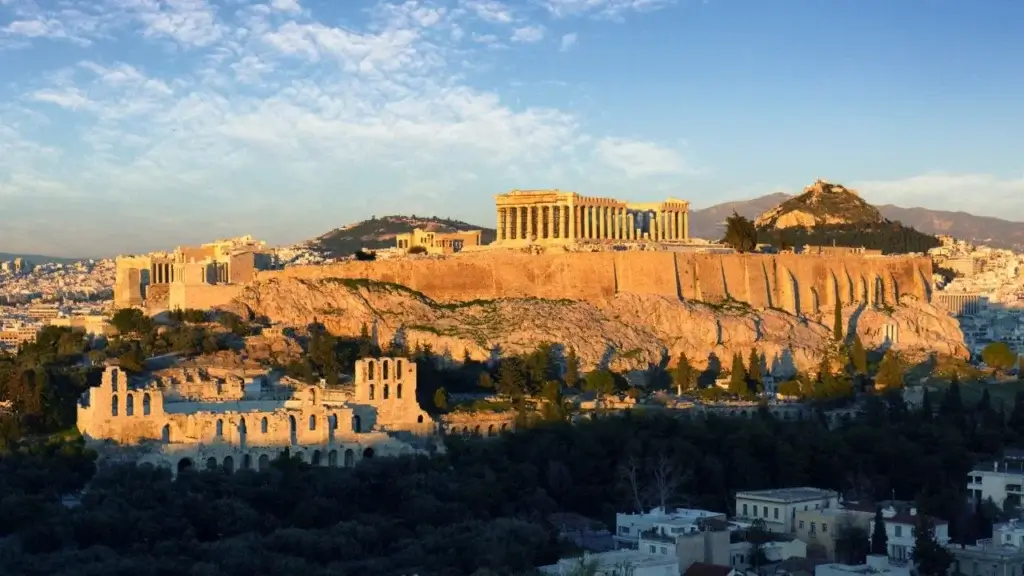 Athens-Acropolis-at-sunset-Greece